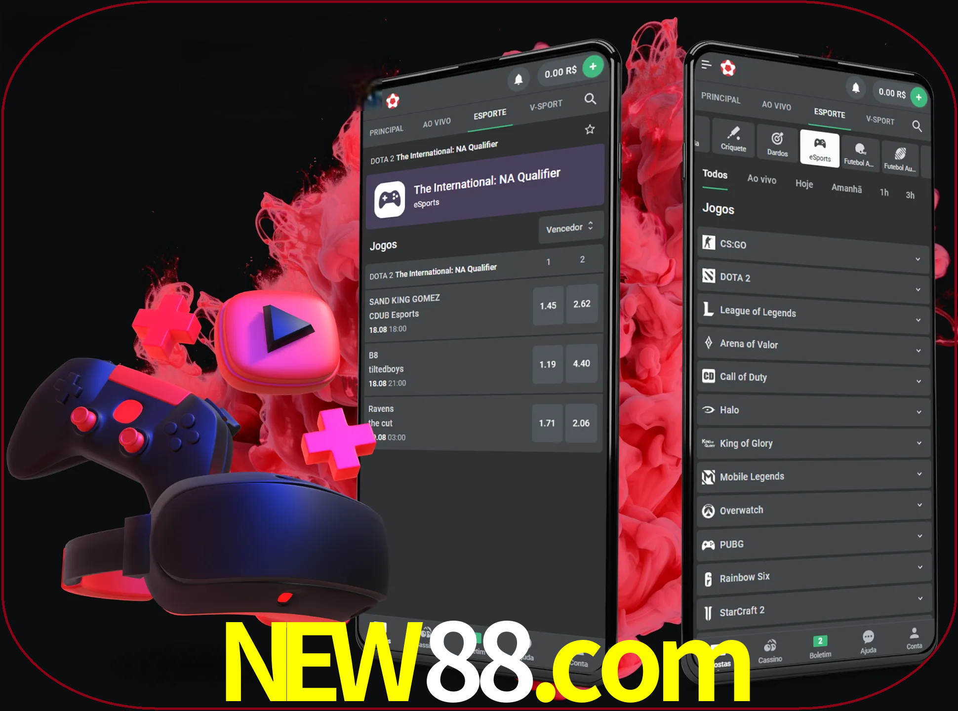 Para ter a aplicação móvel new88 no seu smartphone, basta descarregar o ficheiro apk e seguir as instruções.