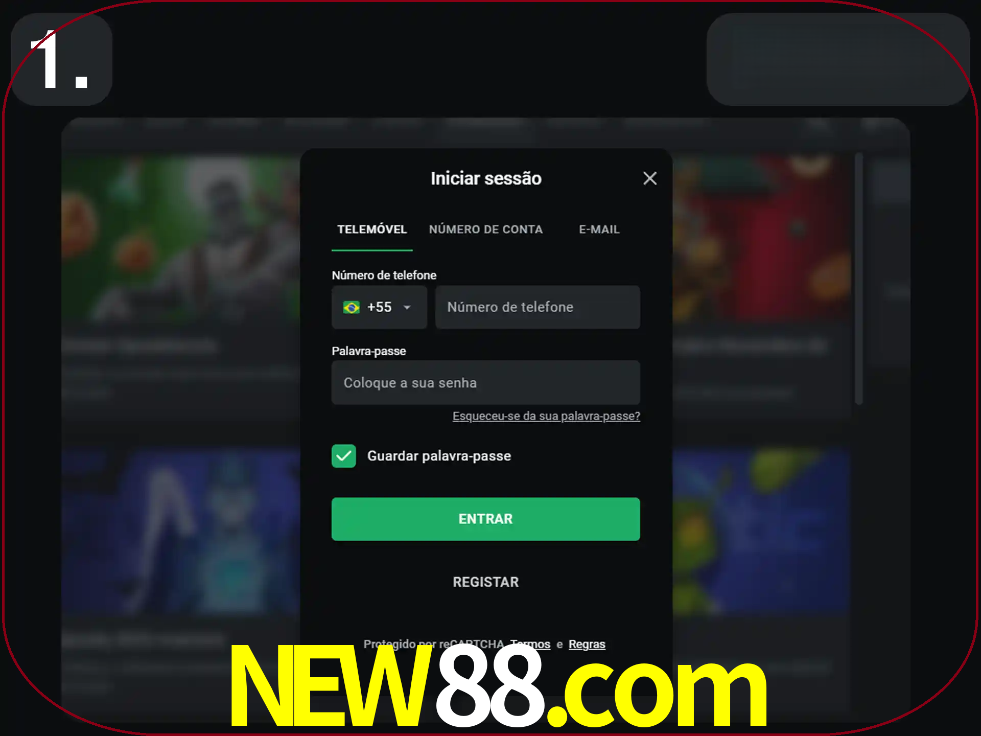 Acesse o site.